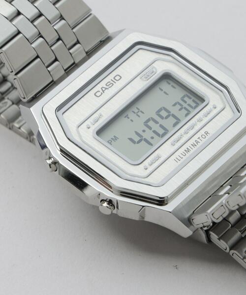 NANO universe(ナノユニバース)の「CASIO/A1000A-7JF(アナログ腕時計・メンズ・シルバー・FREE)」の5枚目の写真