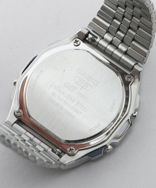 NANO universe(ナノユニバース)の「CASIO/A1000A-7JF(アナログ腕時計・メンズ・シルバー・FREE)」の7枚目の写真