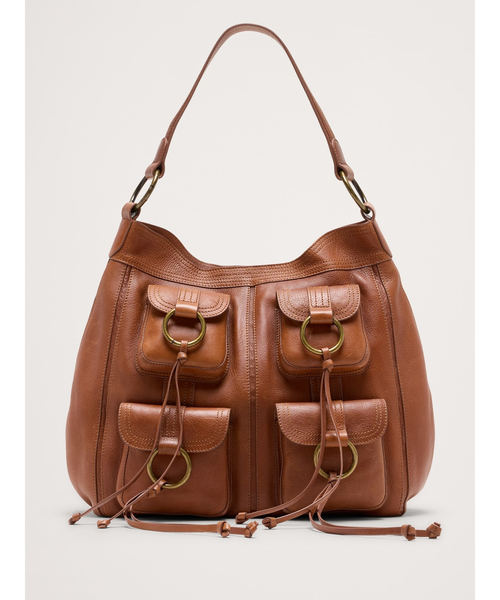 Banana Republic(バナナリパブリック)の「ヘリテージ ショルダーバッグ(ハンドバッグ・レディース・ブラウン・ONE SIZE)」の1枚目の写真