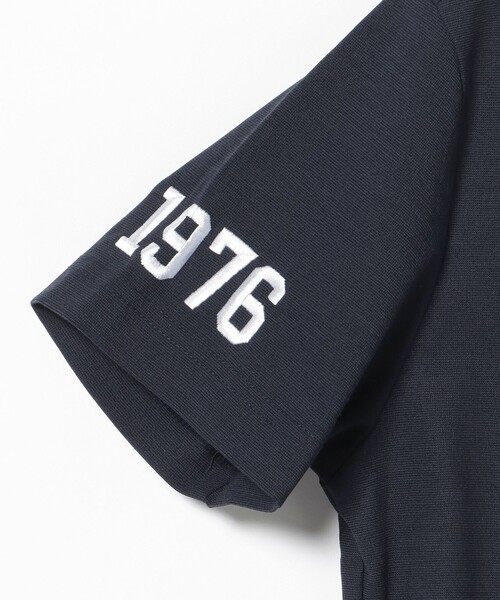 BEAMS GOLF(ビームスゴルフ)の「ORANGE LABEL / 1976袖ロゴ バックリブ ポロシャツ(ポロシャツ・レディース・ホワイト/ブラウン/ネイビー・MEDIUM/LARGE/SMALL)」の22枚目の写真