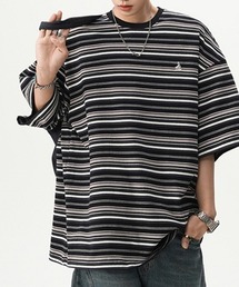Shadow Border Tee シャドウボーダーTシャツ