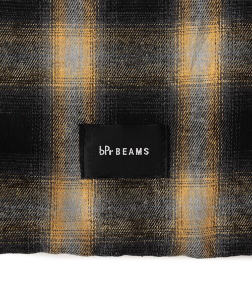 bpr BEAMS(ビーピーアール ビームス )の「オンブレチェック ショッパーL(ショルダーバッグ・レディース・パープル/グリーン/イエロー・ONE SIZE)」の9枚目の写真