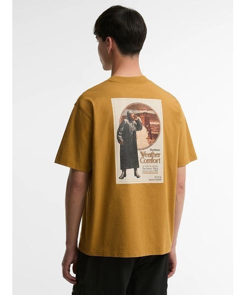 Barbour(バブアー)の「1916グラフィック アーカイブ Tシャツ(Tシャツ/カットソー・メンズ・イエロー/ホワイト・36/38/40/42)」の9枚目の写真