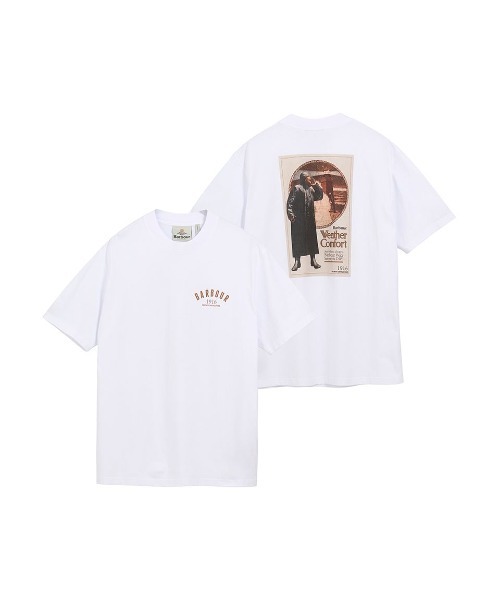 Barbour(バブアー)の「1916グラフィック アーカイブ Tシャツ(Tシャツ/カットソー・メンズ・イエロー/ホワイト・36/38/40/42)」の11枚目の写真