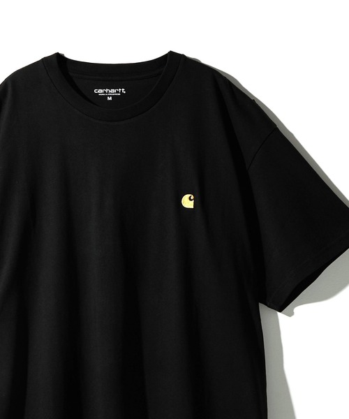 Carhartt WIP(カーハートダブリューアイピー)の「【Carhartt WIP】S/S CHASE T-SHIRT(Tシャツ/カットソー・メンズ・ネイビー/ブラック/ホワイト/グレー・M/L/S/XL)」の2枚目の写真