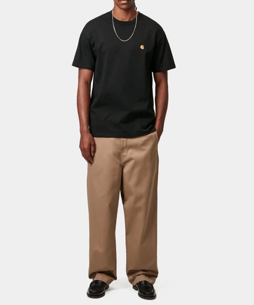 Carhartt WIP(カーハートダブリューアイピー)の「【Carhartt WIP】S/S CHASE T-SHIRT(Tシャツ/カットソー・メンズ・ネイビー/ブラック/ホワイト/グレー・M/L/S/XL)」の8枚目の写真