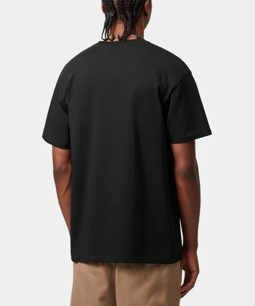 Carhartt WIP(カーハートダブリューアイピー)の「【Carhartt WIP】S/S CHASE T-SHIRT(Tシャツ/カットソー・メンズ・ネイビー/ブラック/ホワイト/グレー・M/L/S/XL)」の7枚目の写真
