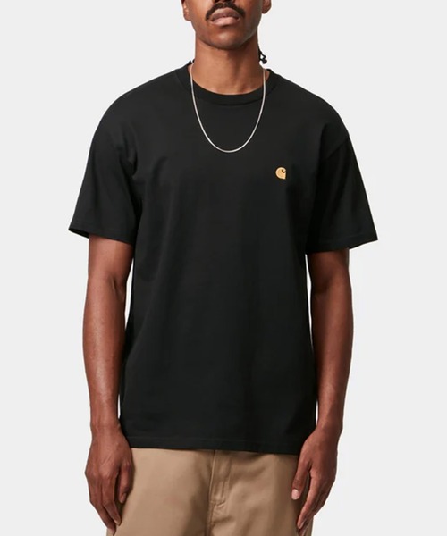 Carhartt WIP(カーハートダブリューアイピー)の「【Carhartt WIP】S/S CHASE T-SHIRT(Tシャツ/カットソー・メンズ・ネイビー/ブラック/ホワイト/グレー・M/L/S/XL)」の15枚目の写真