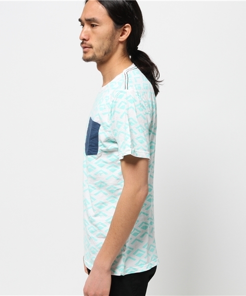Abiding Aim（アバイディングエイム）の「【TOPO RANCH】D HEAD POCKET Tシャツ（Tシャツ/カットソー・メンズ・イエロー・LARGE/MEDIUM）」の2枚目の写真