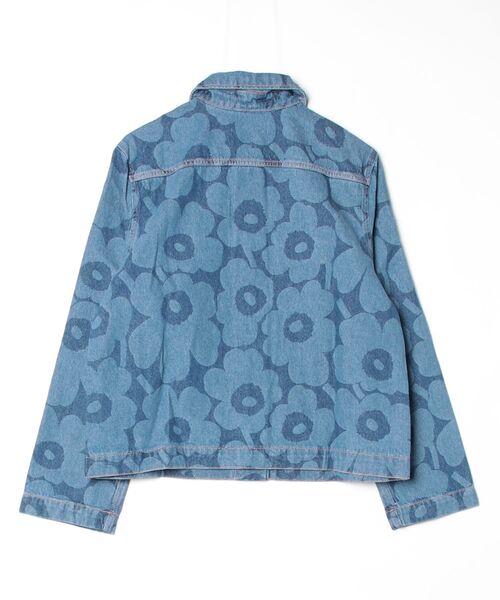 marimekko（マリメッコ）の「【Maridenim】 Nakyma Unikko / shirt（シャツ/ブラウス・レディース・ネイビー・X-SMALL/SMALL/MEDIUM/LARGE）」の5枚目の写真