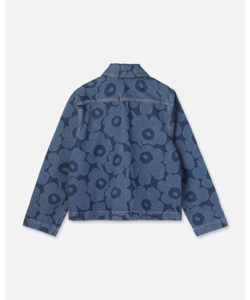 marimekko（マリメッコ）の「【Maridenim】 Nakyma Unikko / shirt（シャツ/ブラウス・レディース・ネイビー・X-SMALL/SMALL/MEDIUM/LARGE）」の7枚目の写真
