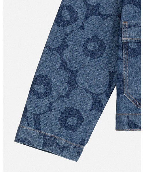 marimekko（マリメッコ）の「【Maridenim】 Nakyma Unikko / shirt（シャツ/ブラウス・レディース・ネイビー・X-SMALL/SMALL/MEDIUM/LARGE）」の9枚目の写真