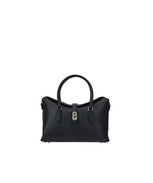 VUNQUE（ブンク）の「ハーフムーンフラックトートS (ハーフムーン フラック トート スモール)_2カラー（トートバッグ・レディース・Beige/ブラック・FREE）」の3枚目の写真