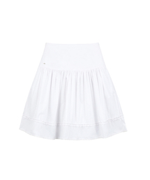 lotsyou_ April pleats skirt White