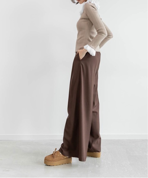 RANDA(ランダ)の「デッキデザインサボシューズ(その他シューズ・レディース・キャメル/ベージュ・M/S/LL/L)」の18枚目の写真
