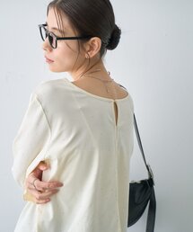 CIAOPANIC TYPY | ∴【前後2way/360°着映え】ループボタンビジュートップス(Tシャツ/カットソー)