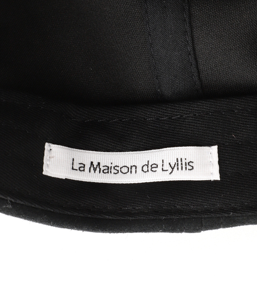 La Maison de Lyllis(メゾンドリリス)の「La Maison de Lyllis/メゾンドリリス LUNE CAP キャップ(キャップ・レディース・ブラック/ブラウン・FREE)」の15枚目の写真
