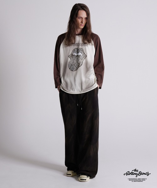 GRANCY(グランシー)の「【GRANCY×The Rolling Stones】Lips and Tongue Raglan T-Shirt / リップ&タン ラグランTシャツ(Tシャツ/カットソー・メンズ・ブラック/ホワイト・M/S/L)」の17枚目の写真