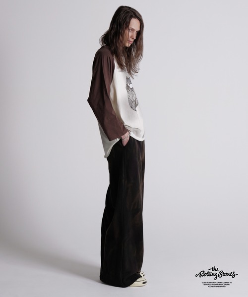 GRANCY(グランシー)の「【GRANCY×The Rolling Stones】Lips and Tongue Raglan T-Shirt / リップ&タン ラグランTシャツ(Tシャツ/カットソー・メンズ・ブラック/ホワイト・M/S/L)」の19枚目の写真