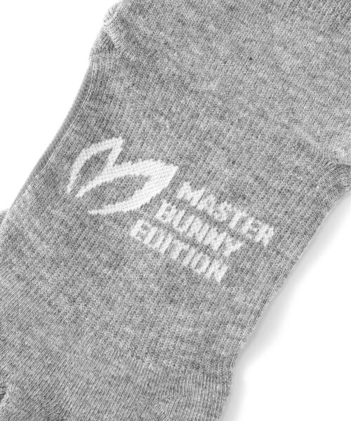 MASTER BUNNY EDITION（マスターバニーエディション）の「【MASTER BUNNY EDITION】五本指3Dアンクルソックス (LADIES)（ソックス/靴下・レディース・ブラック/グレー系その他/ホワイト・FREE）」の6枚目の写真