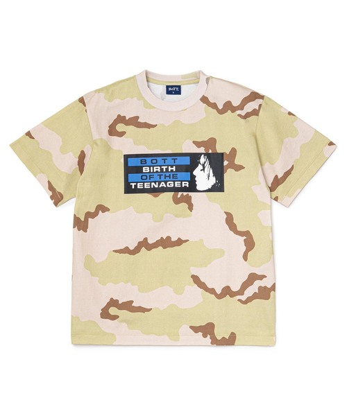 BOTT（ボット）の「BoTT / ボット THE ONE TEE（Tシャツ/カットソー・メンズ・イエロー/ホワイト/カーキ・LARGE/MEDIUM/SMALL）」の2枚目の写真