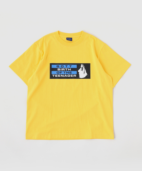 BOTT（ボット）の「BoTT / ボット THE ONE TEE（Tシャツ/カットソー・メンズ・イエロー/ホワイト/カーキ・LARGE/MEDIUM/SMALL）」の4枚目の写真