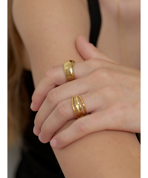 LOVE ME MONSTER(ラブミーモンスター)の「Trio Ring (L262MRI020)(リング・レディース・シルバー/ゴールド・FREE)」の8枚目の写真