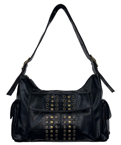 SCULPTOR(スカルプター)の「Stud Eyelet Shoulder Bag(ショルダーバッグ・レディース・レッド/ブラック/アイボリー・FREE)」の14枚目の写真