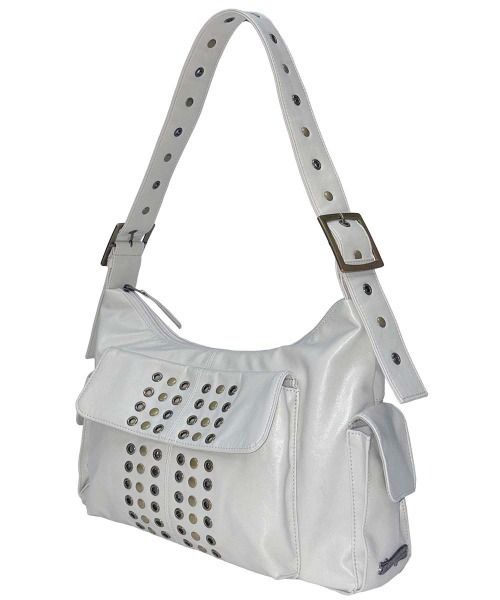 SCULPTOR(スカルプター)の「Stud Eyelet Shoulder Bag(ショルダーバッグ・レディース・レッド/ブラック/アイボリー・FREE)」の11枚目の写真