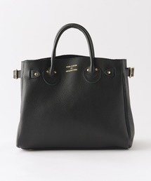 TANGRAM（タングラム）の「YOUNG & OLSEN/ヤングアンドオルセン EMBOSSED LEATHER BELTED TOTE S エンボスレザー ベルテッド トートバッグ 2026年 夏 夏服（トートバッグ）」
