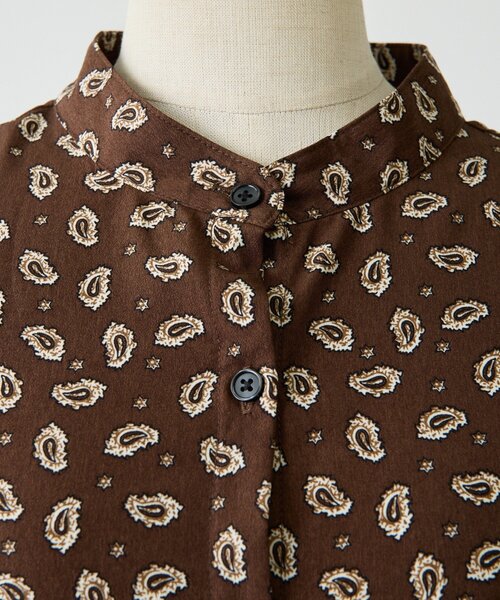 ear PAPILLONNER(イアパピヨネ)の「長袖斜めプリーツOP【SUM1 STYLE】(ワンピース・レディース・ブラック/ダークブラウン・FREE)」の19枚目の写真