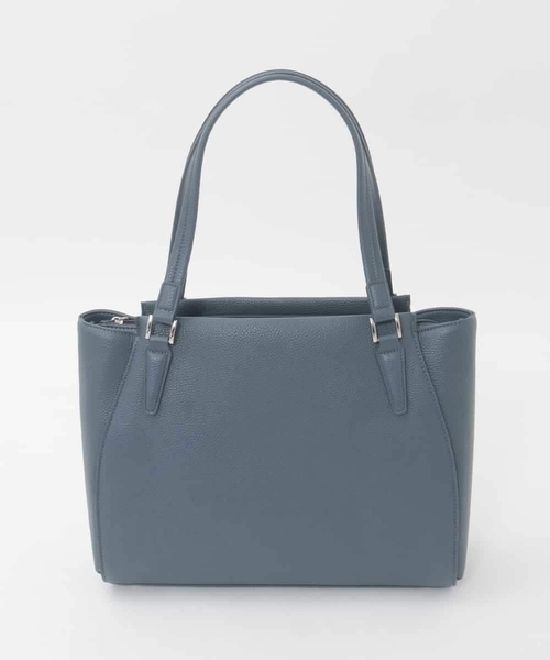 MK MICHEL KLEIN（エムケーミッシェルクラン）の「[2WAY/A4収納可]合成皮革ポイントデザイントートバッグ（トートバッグ・レディース・ネイビー/モカ/ブラック・00）」の4枚目の写真