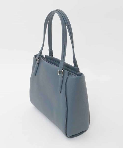 MK MICHEL KLEIN（エムケーミッシェルクラン）の「[2WAY/A4収納可]合成皮革ポイントデザイントートバッグ（トートバッグ・レディース・ネイビー/モカ/ブラック・00）」の17枚目の写真