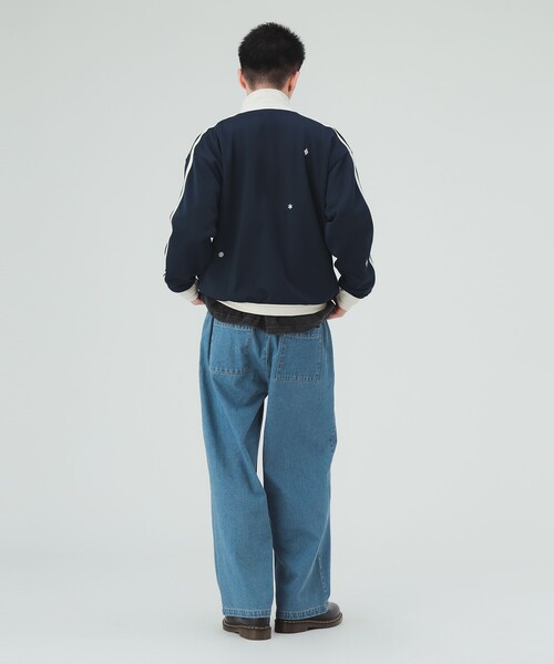 BEAMS HEART(ビームスハート)の「刺繍 トラックジャケット(スウェット・メンズ・ブラウン/ネイビー・LARGE/MEDIUM/SMALL)」の15枚目の写真