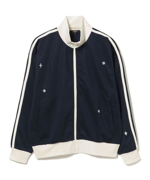 BEAMS HEART(ビームスハート)の「刺繍 トラックジャケット(スウェット・メンズ・ブラウン/ネイビー・LARGE/MEDIUM/SMALL)」の19枚目の写真