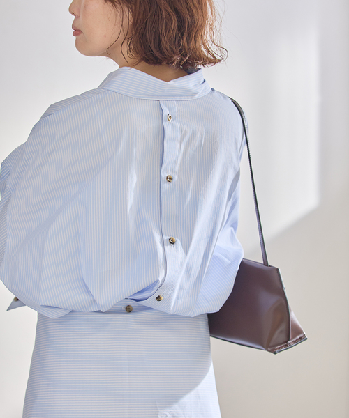 Uhr(ウーア)の「Uhr/ウーア Libre Shirt シャツ(シャツ/ブラウス・レディース・ブルー系その他・FREE)」の7枚目の写真