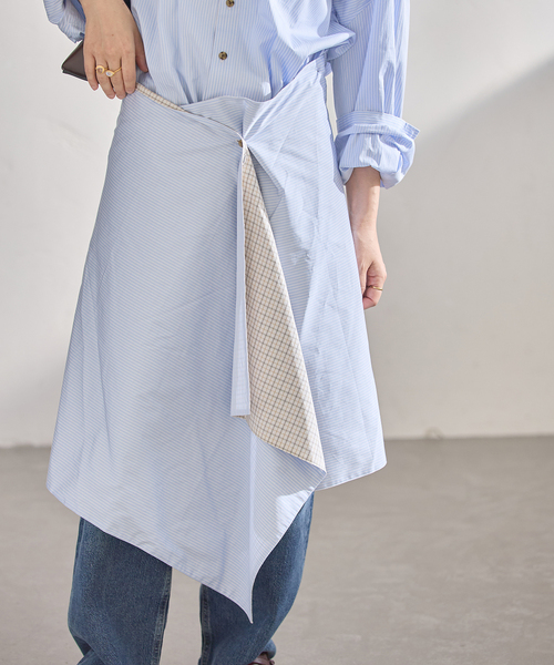 Uhr(ウーア)の「Uhr/ウーア Libre Shirt シャツ(シャツ/ブラウス・レディース・ブルー系その他・FREE)」の8枚目の写真