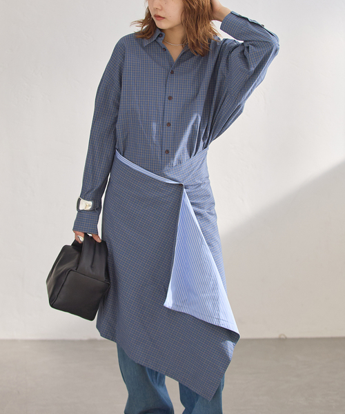 Uhr(ウーア)の「Uhr/ウーア Libre Shirt シャツ(シャツ/ブラウス・レディース・ブルー系その他・FREE)」の10枚目の写真