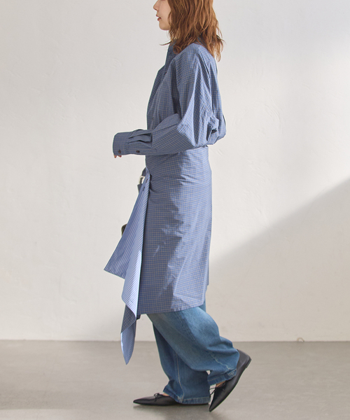 Uhr(ウーア)の「Uhr/ウーア Libre Shirt シャツ(シャツ/ブラウス・レディース・ブルー系その他・FREE)」の11枚目の写真