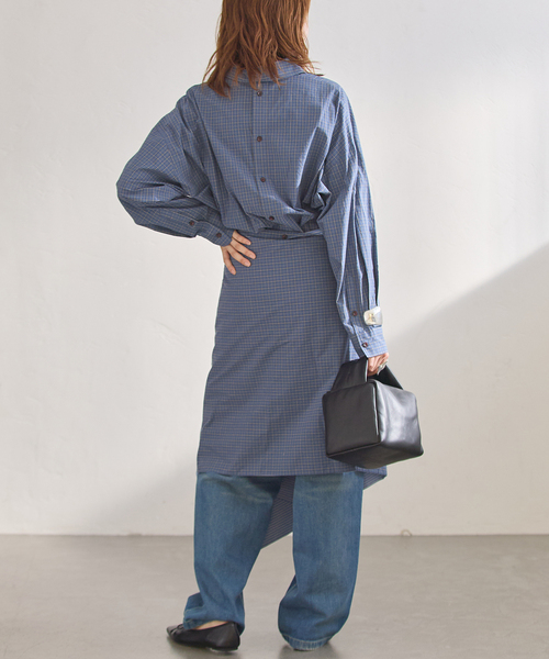 Uhr(ウーア)の「Uhr/ウーア Libre Shirt シャツ(シャツ/ブラウス・レディース・ブルー系その他・FREE)」の12枚目の写真