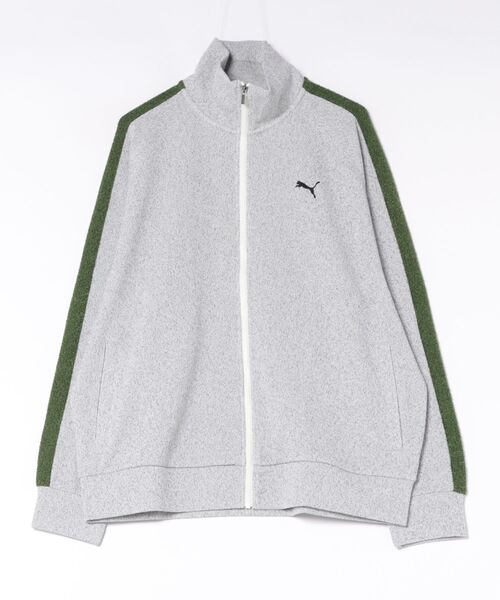 PUMA（プーマ）の「《PUMA》ESS ELEVATED ニット トラック（その他アウター・メンズ・ブラック/ネイビー/グレー系その他・S/M/L/XL/XXL）」の2枚目の写真