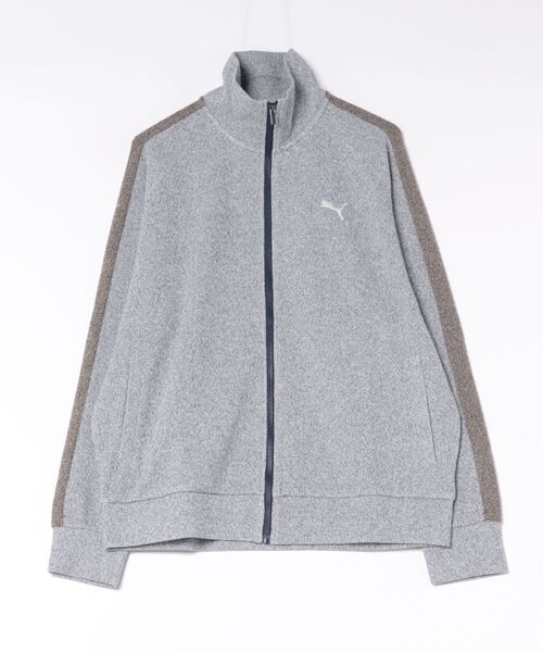 PUMA（プーマ）の「《PUMA》ESS ELEVATED ニット トラック（その他アウター・メンズ・ブラック/ネイビー/グレー系その他・S/M/L/XL/XXL）」の3枚目の写真
