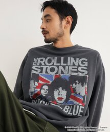 Right-on | 【The Rolling Stones 】 プリントスウェット(Tシャツ/カットソー)