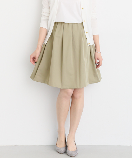 URBAN RESEARCH ROSSO WOMEN(アーバンリサーチ ロッソ)の「SILVERLIGHTS ランダムタックスカート∴(スカート・レディース・ネイビー/カーキ/ライトブルー・36/38)」の12枚目の写真