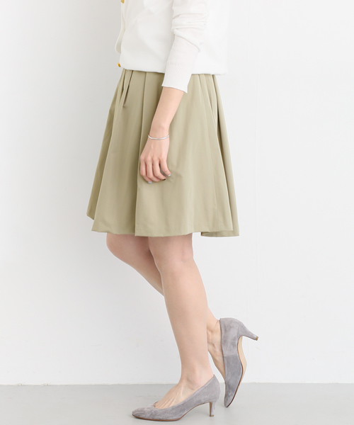 URBAN RESEARCH ROSSO WOMEN(アーバンリサーチ ロッソ)の「SILVERLIGHTS ランダムタックスカート∴(スカート・レディース・ネイビー/カーキ/ライトブルー・36/38)」の13枚目の写真