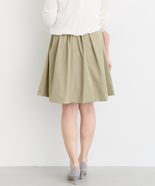 URBAN RESEARCH ROSSO WOMEN(アーバンリサーチ ロッソ)の「SILVERLIGHTS ランダムタックスカート∴(スカート・レディース・ネイビー/カーキ/ライトブルー・36/38)」の14枚目の写真