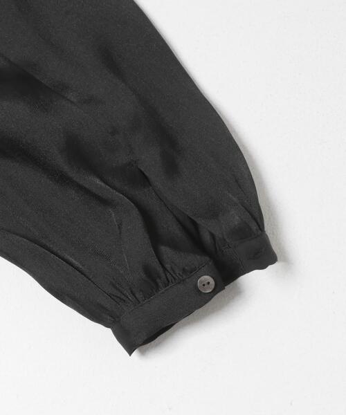 URBAN RESEARCH ROSSO WOMEN(アーバンリサーチ ロッソ)の「ボリュームギャザーロングワンピース(ワンピース・レディース・ブラック/ブラウン・FREE)」の22枚目の写真
