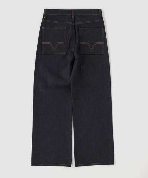 NO MAINTENANCE(ノーメンテナンス)の「NO MAINTENANCE / ノーメンテナンス BAGGY DENIM(デニムパンツ・メンズ・ネイビー・28/30/32)」の5枚目の写真