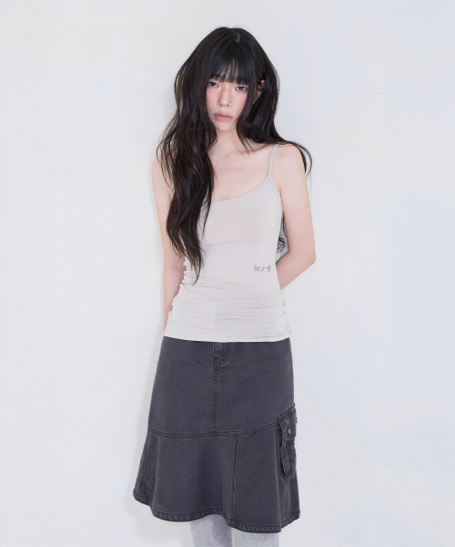 MIRECO(ミレコ)の「CARGO POCKET MERMAID MIDI SK CHARCOAL(スカート・レディース・その他・1(S)/2(M))」の3枚目の写真