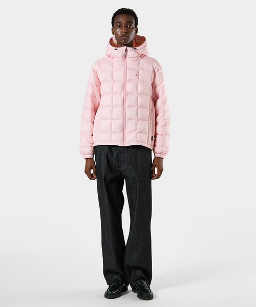HUF(ハフ)の「huf X TAION SIERRA FEATHER LIGHT HOODED JACKET(ダウンジャケット/コート・メンズ・ブラック/ピンク/ブラウン/ライトブルー・L/XL/XXL/S/M)」の19枚目の写真